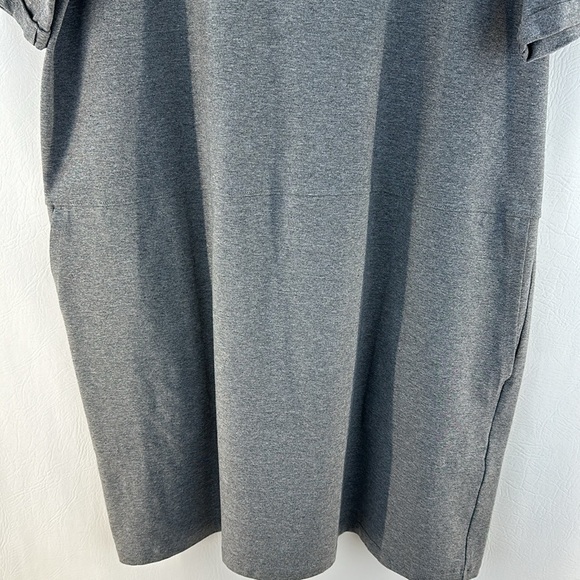 Eileen Fisher Short Sleeve Mini Shift Dress, M - Picture 3 of 9